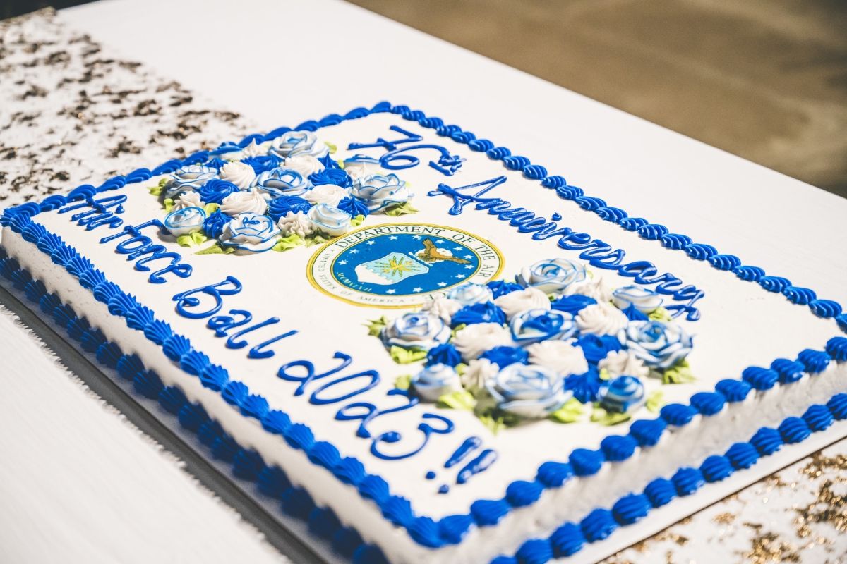 AF Ball (2023) - 76th Anniversary Birthday Cake