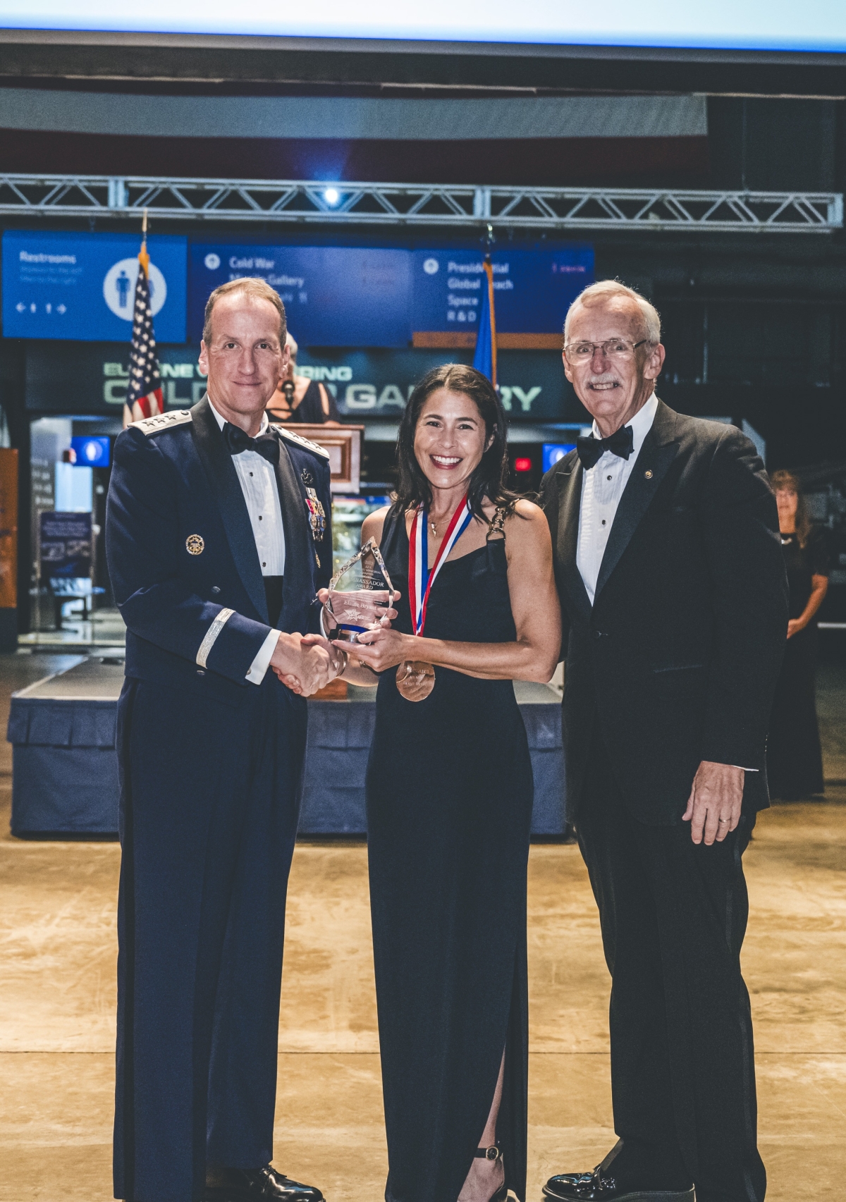 AF Ball (2023) - Elaine Bryant receives AFA WMC's 'Ambassaror Award'