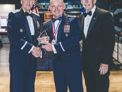 AF Ball (2023) - Colonel Chris Meeker receives AFA WMC's 'Heritage Award'