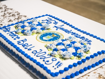 AF Ball (2023) - 76th Anniversary Birthday Cake